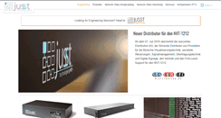 Desktop Screenshot of jusst.de